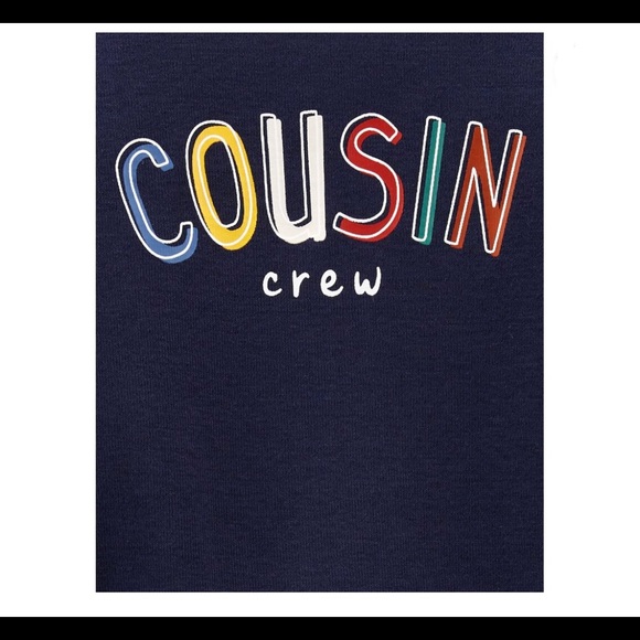 Carter’s Brand New Crew Long-Sleeve Bodysuit Blue. Newborn, Three and Six months - Picture 2 of 3